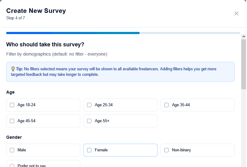 Demographics Matching